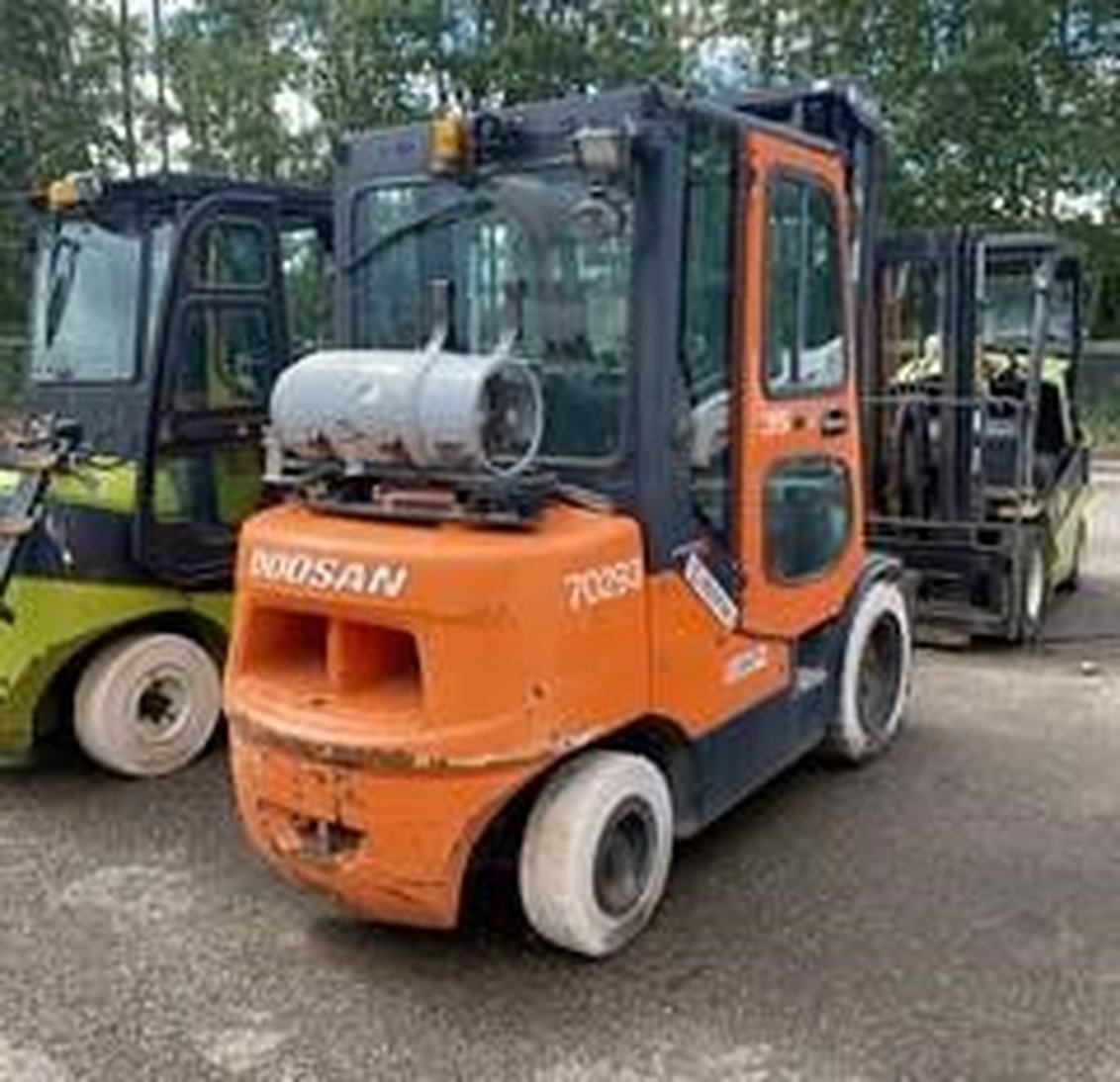 2015 Doosan G35-7 IC-Pneumatic Forklift 