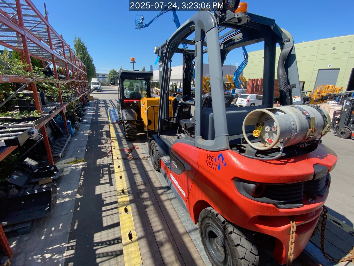 Linde H25 IC Pneumatic Forklift 3-Stage 
