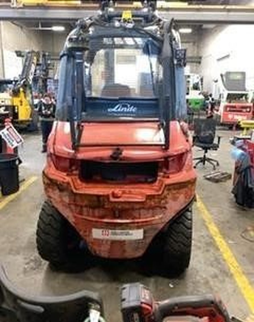2015 Linde H50 IC Pneumatic Forklift 