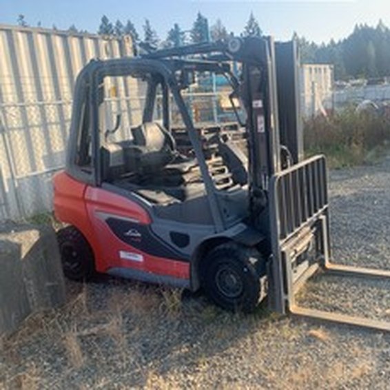 2022 Linde H25 IC Pneumatic Forklift 3-Stage 