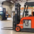 2019 Linde E20 Electric Cushion Forklift 