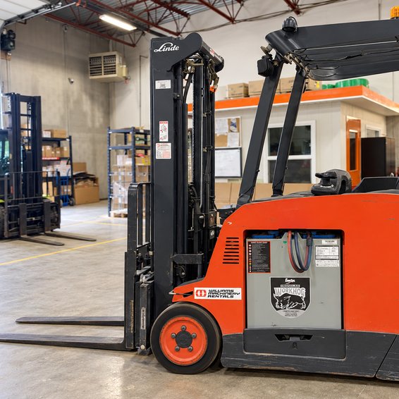 2019 Linde E20 Electric Cushion Forklift 