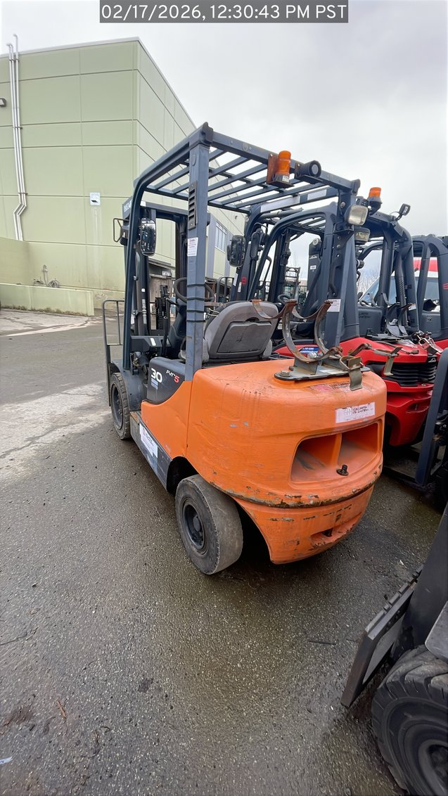 2015 Doosan G30E-5 IC Pneumatic Forklift 