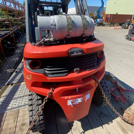 Linde H25 IC Pneumatic Forklift 3-Stage 