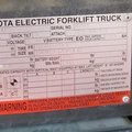 2009 Toyota 7FBCH FORKLIFT - TOYOTA 7FBCU25 - U25 