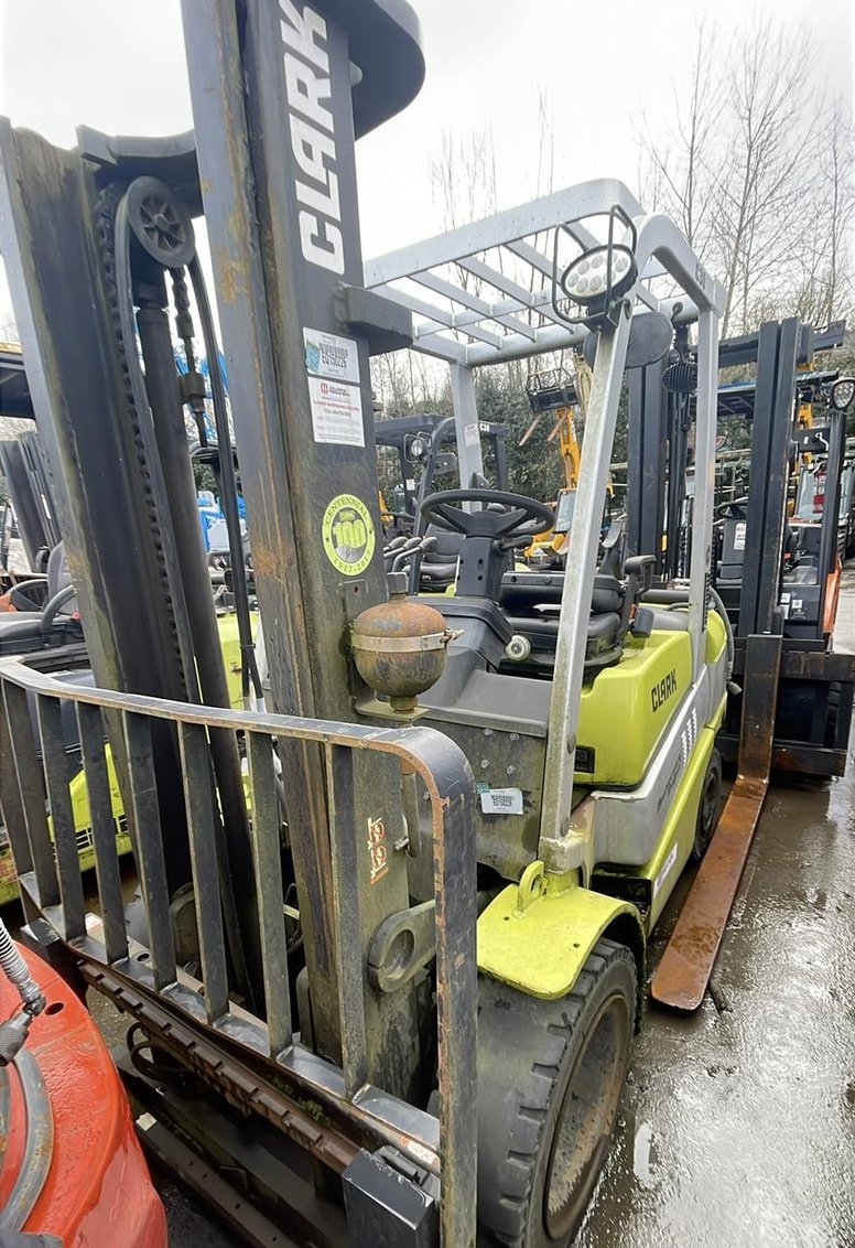 2017 Clark C30 IC Pneumatic Forklift 