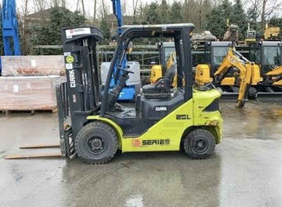 2019 Clark S25 IC Pneumatic Forklift 