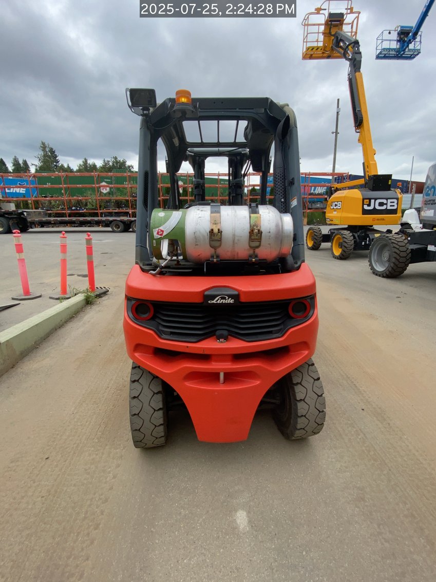 Linde H25 IC Pneumatic Forklift 3-Stage 