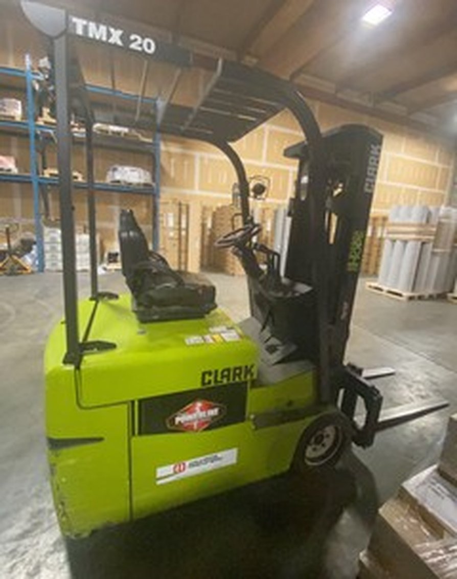 2021 Clark TMX25 Electric Rider Cushion Forklift 
