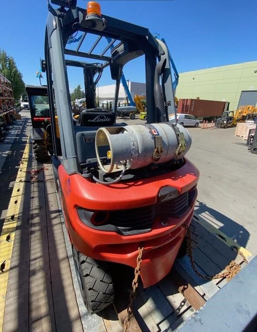 2021 Linde H25 IC Pneumatic Forklift 3-Stage 