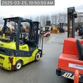 2013 CLARK C25 IC Pneumatic Forklift 