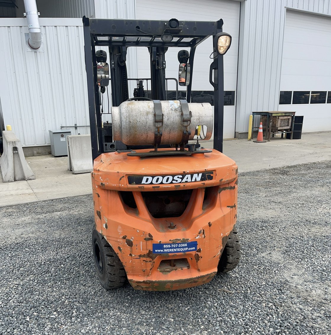 2017 Doosan G35-7 IC-Pneumatic Forklift 