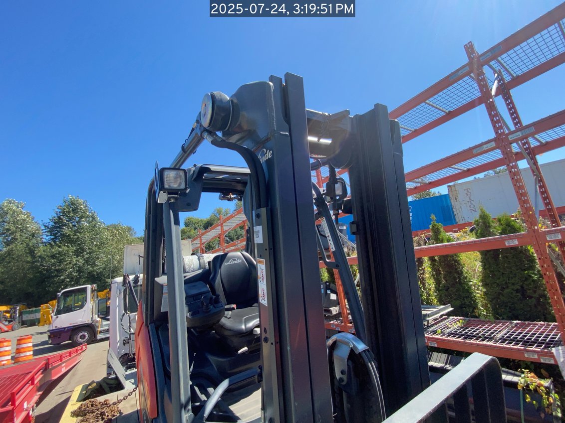 Linde H25 IC Pneumatic Forklift 3-Stage 