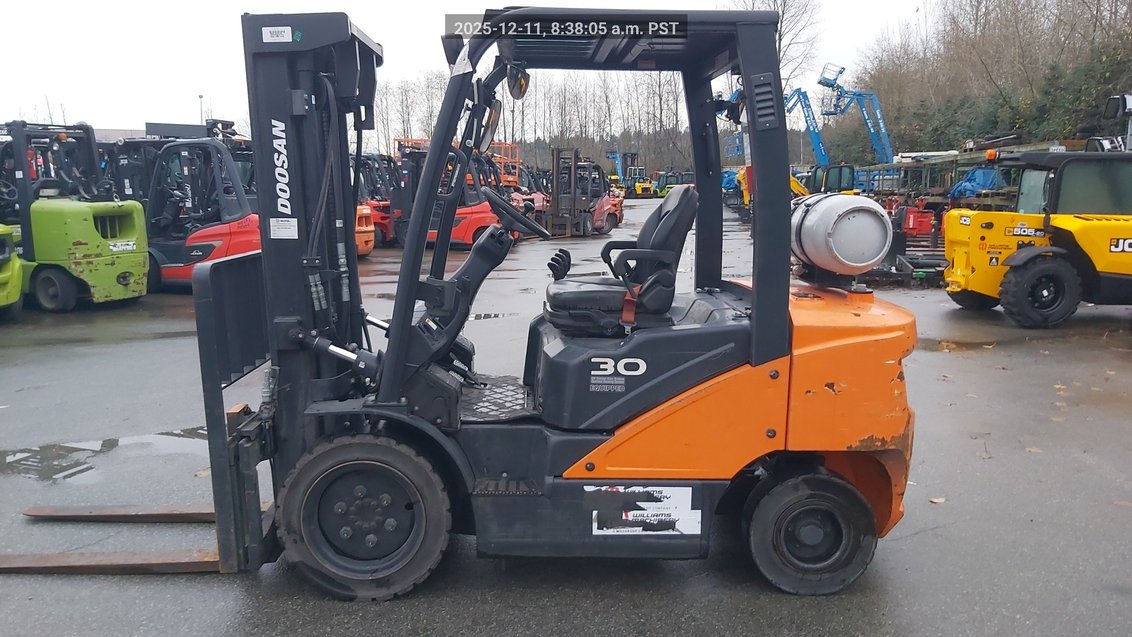 2022 Doosan G30E-5 IC Pneumatic Forklift 