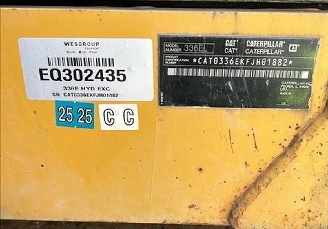 2014 Caterpillar 336E HYD EXC - 336E -  