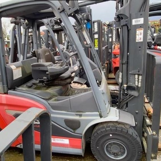 2022 Linde H25 IC Pneumatic Forklift 3-Stage 