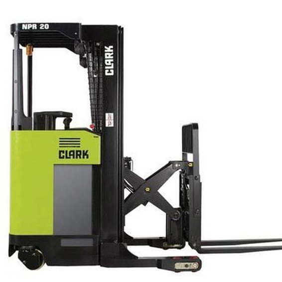 CLARK NPR17 Electric Narrow Aisle Forklift Clark NPR17 Electric Narrow Aisle Forklift