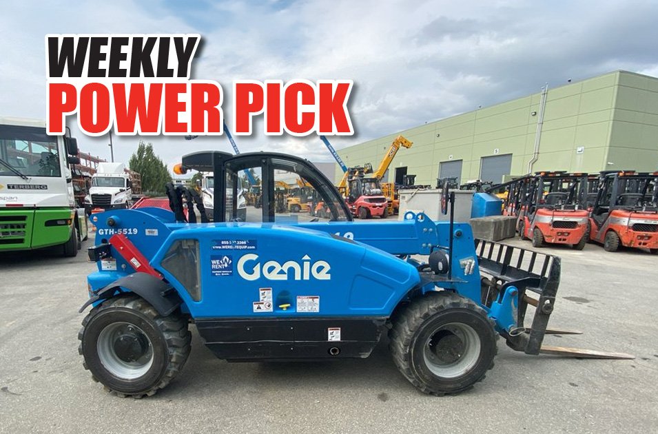 Weekly Power Pick:  2024 Genie GTH-5519 Telehandler