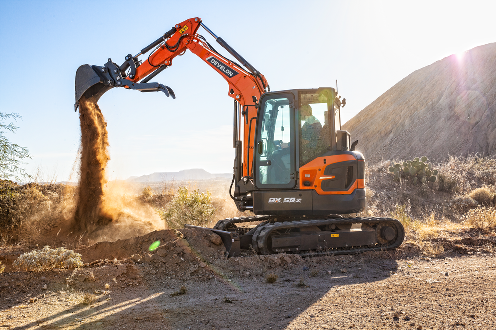 Get 0% Finance or Up to $6,000 Rebate on New DEVELON Mini Excavators