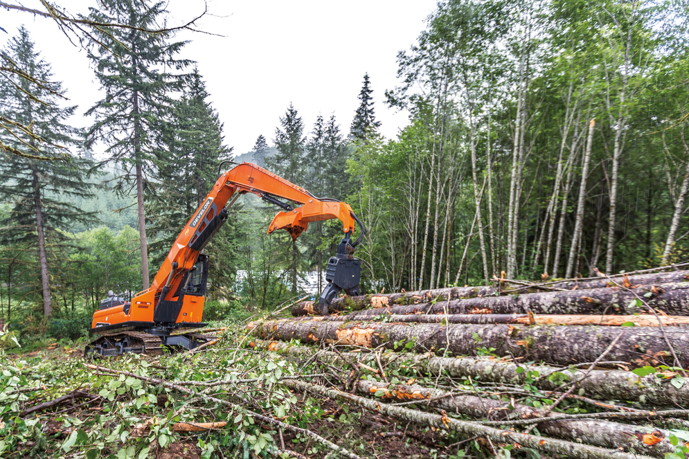 Get Great Deals on New Develon Log Loader/Road Builder Equipment