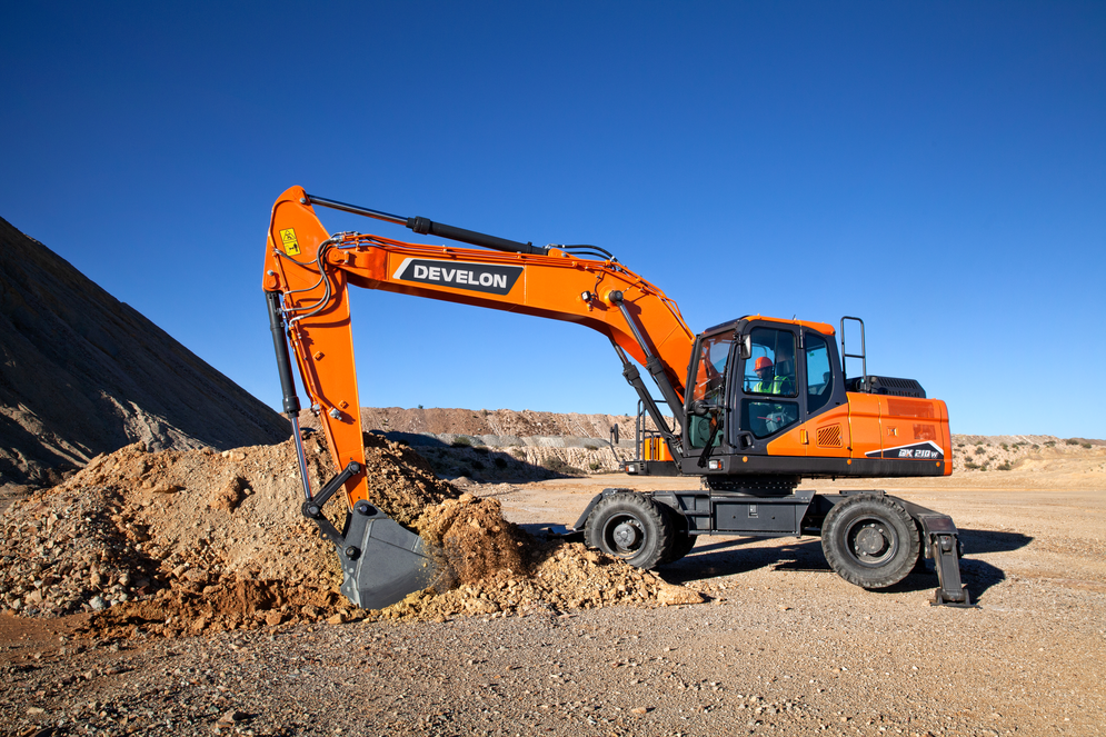 Get 0% Finance or Cash Rebates on DEVELON Wheel Excavators Get 0% Finance or Cash Rebates on DEVELON Wheel Excavators
