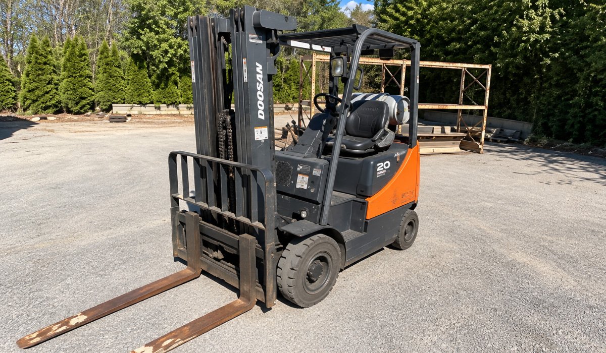 2015 Doosan G20SC-5 IC Pneumatic Forklift EQ150166