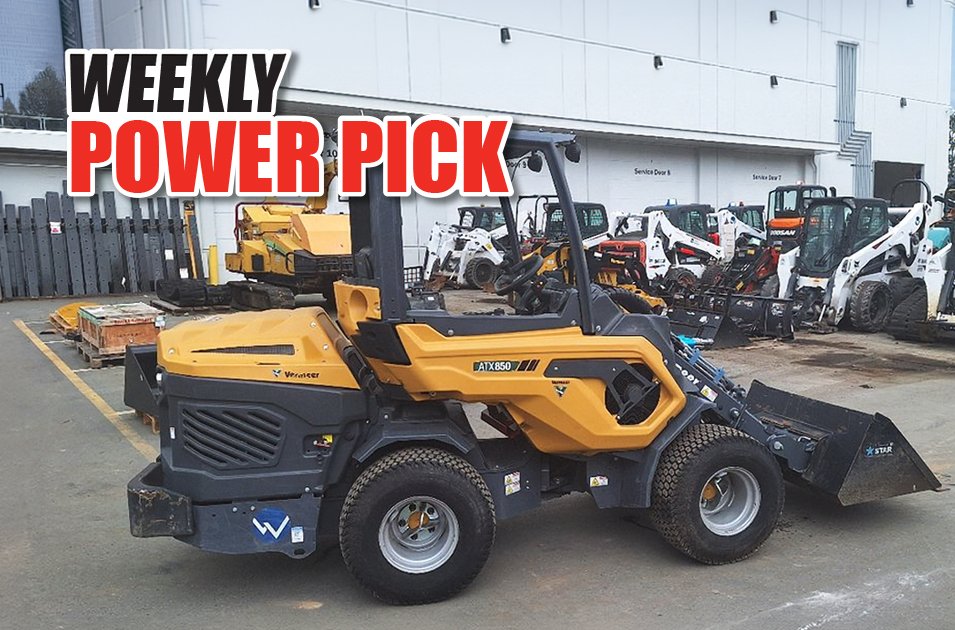Williams Weekly Power Pick:  2021 Vermeer ATX850 Compact Articulated Loader