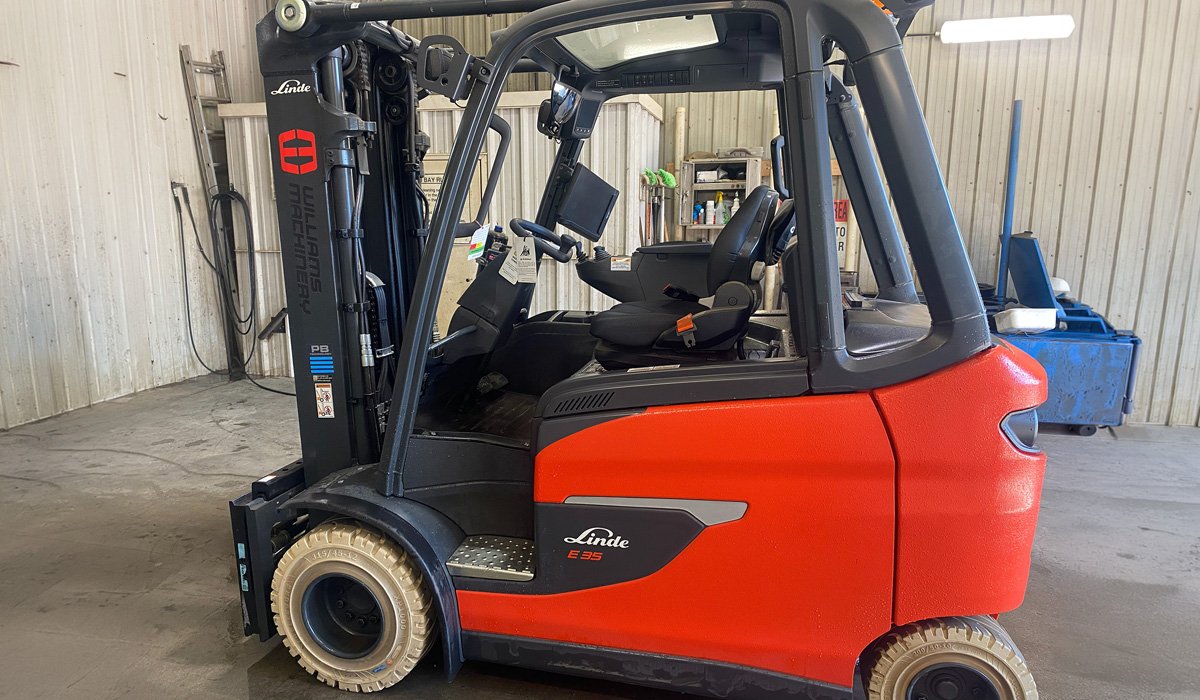 2024 Linde E35HL Electric Pneumatic Forklift EQ141020