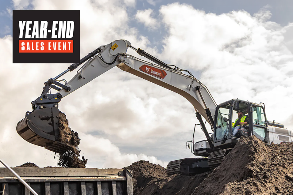 Bobcat Large Excavators: 0% Financing for up to 36 Months or $18,900 Cash Back