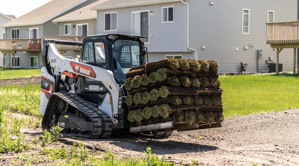Bobcat T76 Compact Track Loader - Landscaping