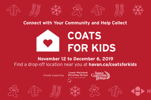 Wesgroup Equipment Supports HAVAN's Coats for Kids Campaign