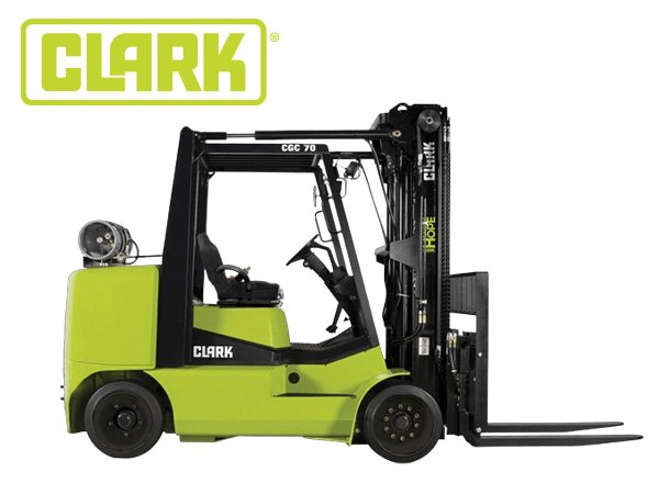CLARK logo + CGC 70 IC Cushion Forklift