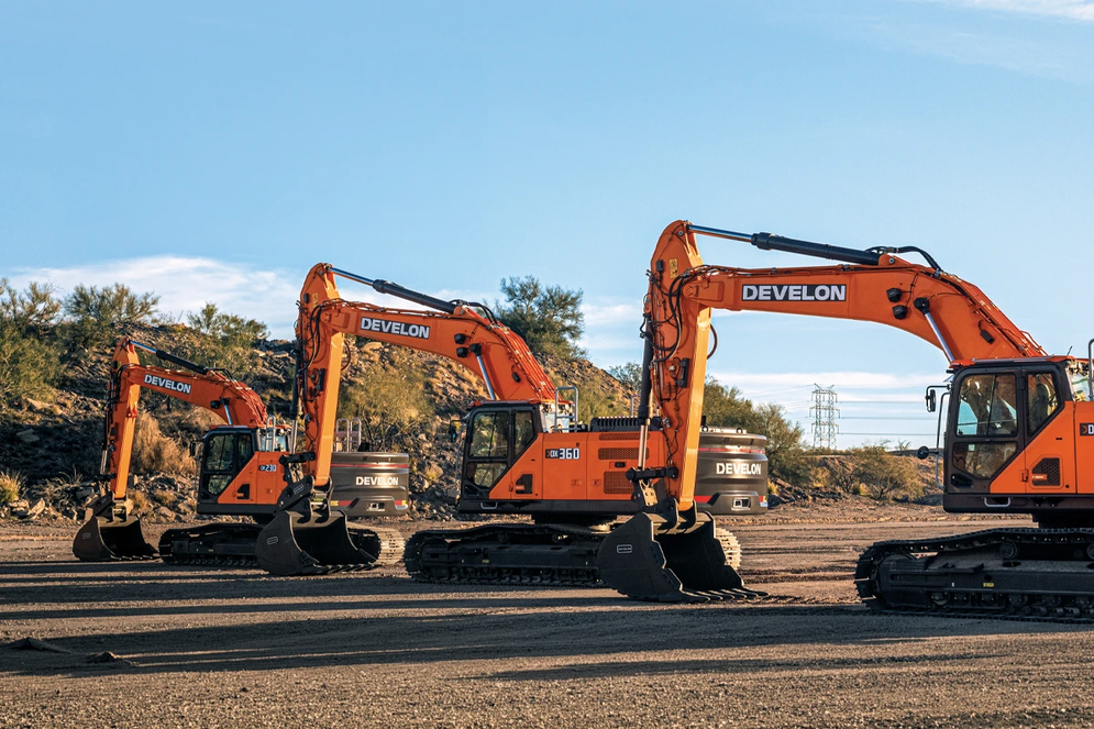 0% Financing for Up to 36 months on ALL new DEVELON Equipment