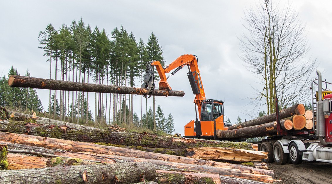DEVELON Log Loader - Forestry