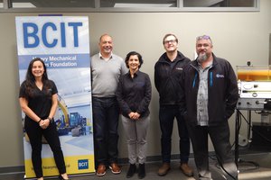 Wesgroup Equipment Student Lounge Unveiled at BCIT Annacis Island Campus