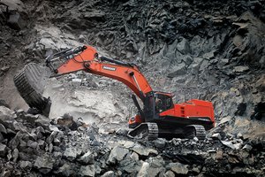 The DX800LC-7 Excavator Boosts Productivity at a Lower Cost per Ton