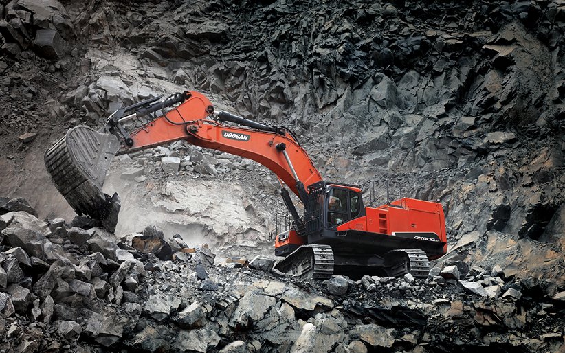 The DX800LC-7 Excavator Boosts Productivity at a Lower Cost per Ton