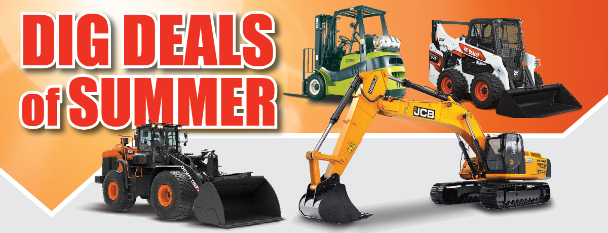 Dig Deals of Summer - landing page header