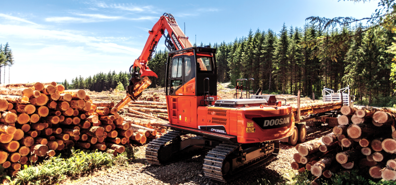 Logging Operations in Forestry: How Develon Stands Out