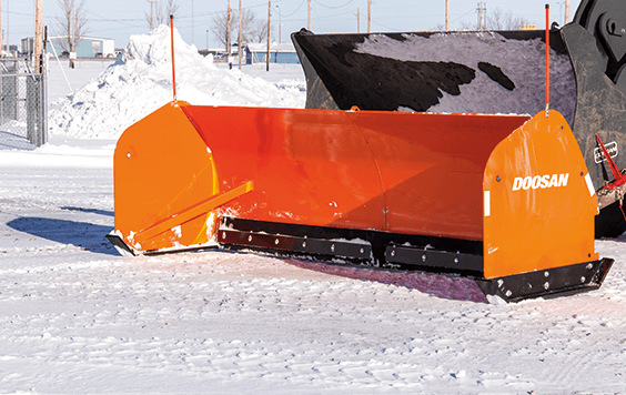 Doosan Snow Pusher