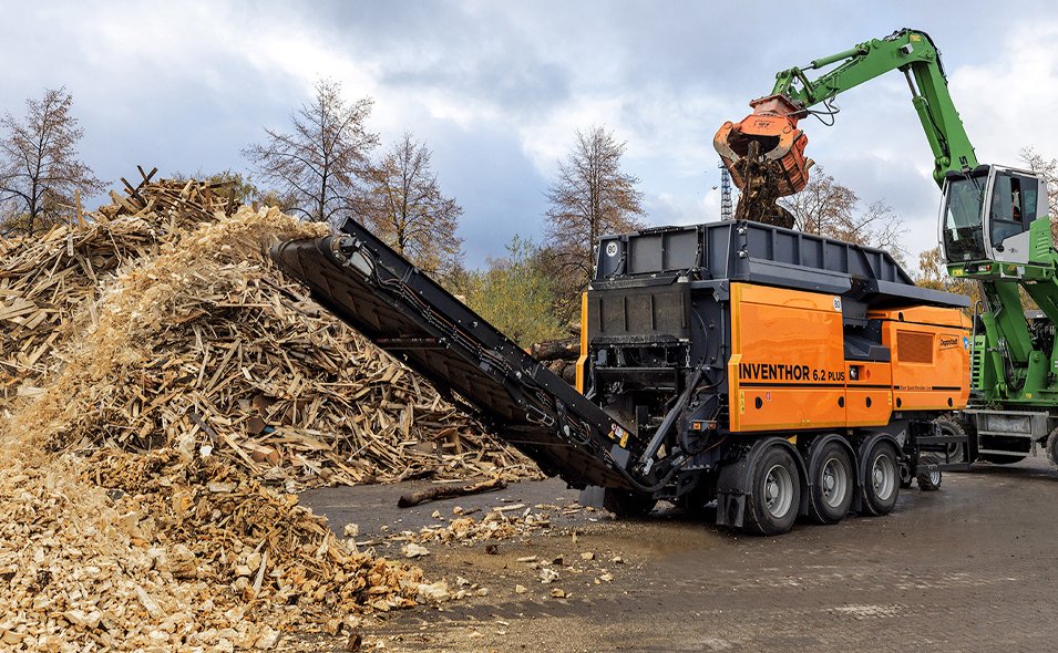Doppstadt INVENTHOR 6.2 slow-speed shredder