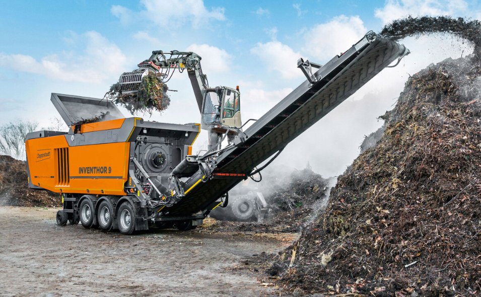 Doppstadt INVENTHOR 9 slow-speed shredder