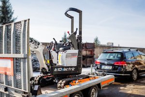 New Electric Excavators Coming Soon to North America