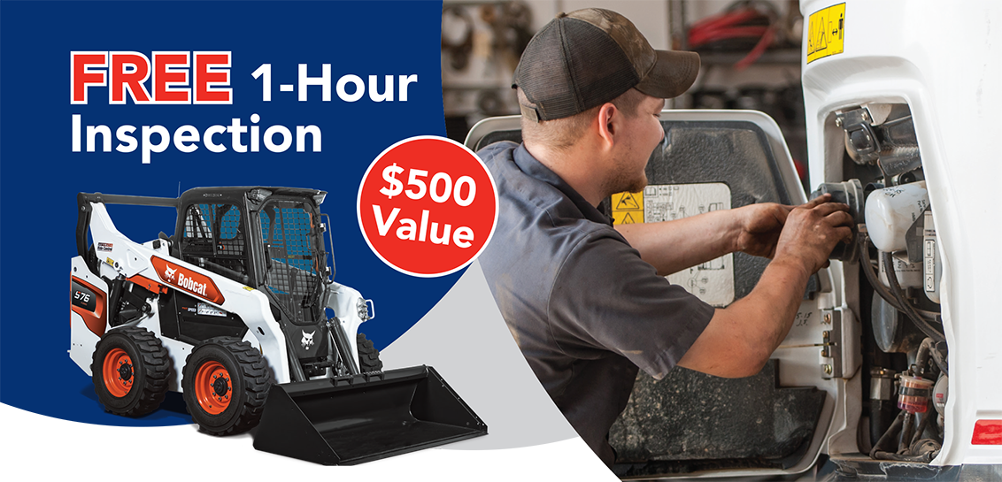 Field Service 1-Hour Free Inspection Promo Header