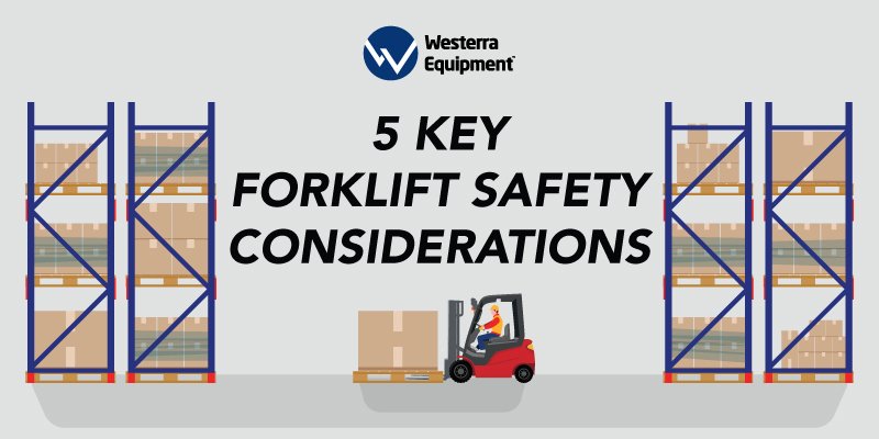 Increase Workplace Safety with these Five Forklift Safety Tips