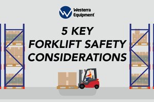 Increase Workplace Safety with these Five Forklift Safety Tips