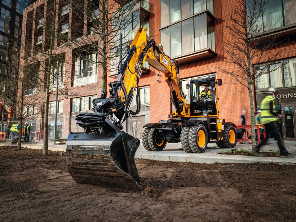How the JCB Hydradig 110W Brings Productivity to the Work Site How the JCB Hydradig 110W Brings Productivity to the Work Site
