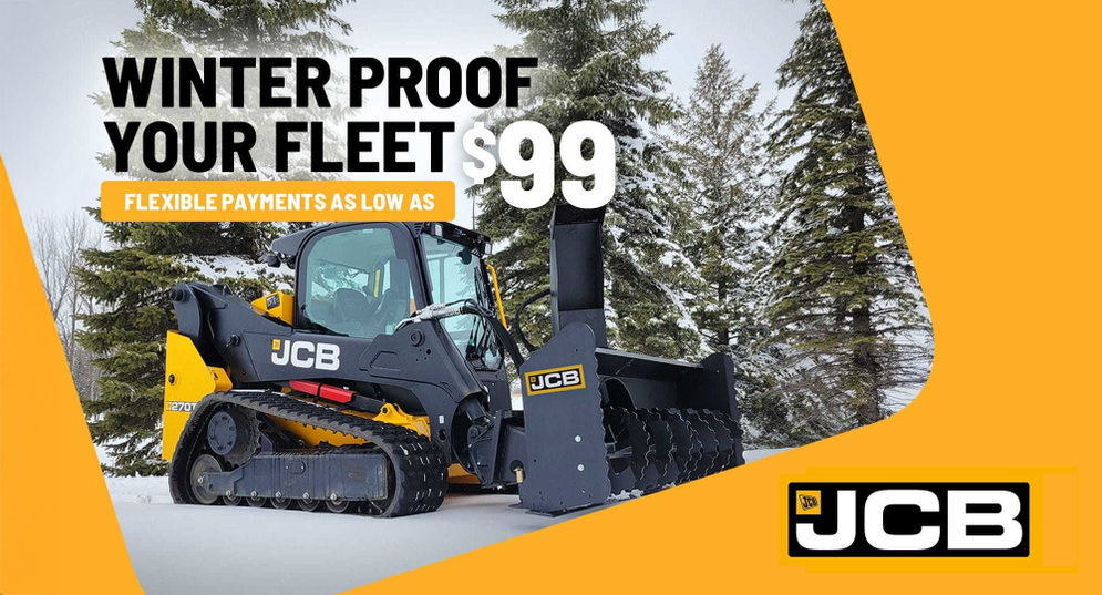 JCB Snow Lease - Payments as low as $99 per month JCB Snow Lease - Payments as low as $99 per month