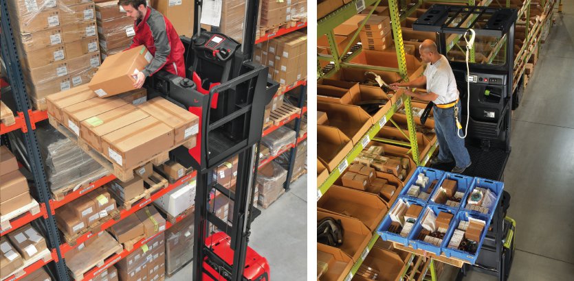 Reach Truck vs. Order Picker