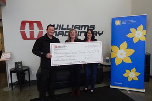 Williams Machinery's Pink Forklift Program Raises Funds to Support Cancer Research